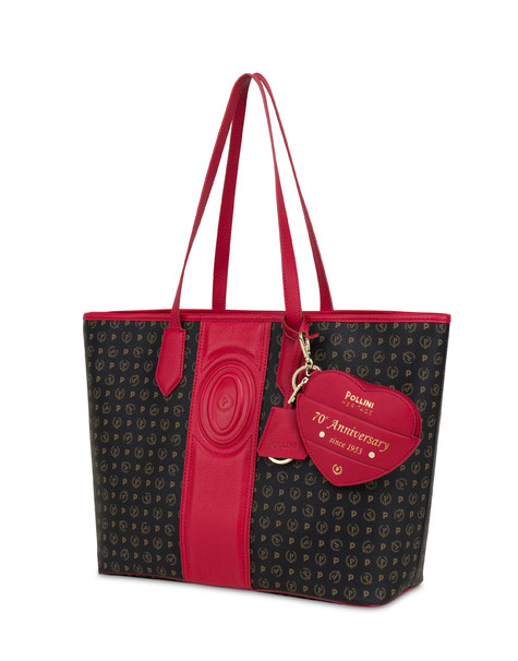 Shopping bag Heritage 70th Anniversary NERO/ROSSO