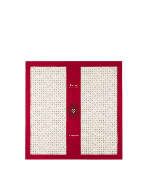 Heritage 70th Anniversary Scarf IVORY/RED