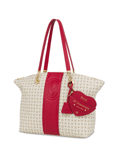 Tote bag Heritage 70th Anniversary AVORIO/ROSSO
