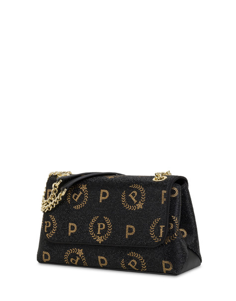 Borsa a spalla Heritage Xmas NERO/NERO
