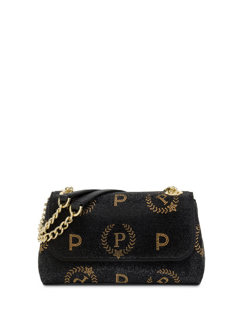 Piccola borsa a spalla Heritage Xmas NERO/NERO