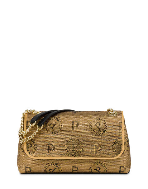 Borsa a spalla Heritage Xmas ORO/NERO