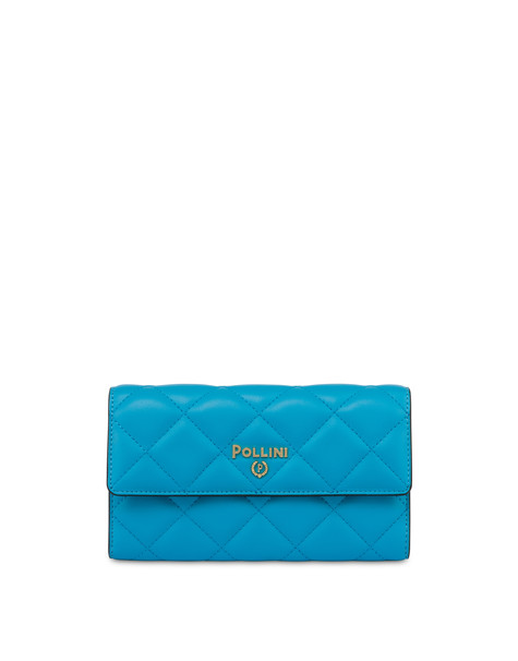 Wallet On Chain quilted wallet LIGHT BLUE