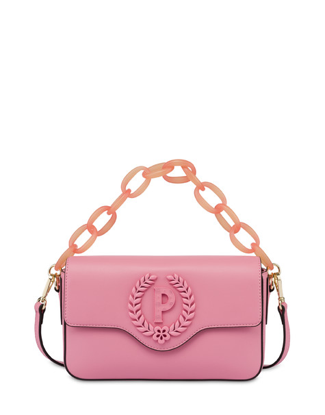 Candy Bag With Oversized Semi-transparent Chain Nude