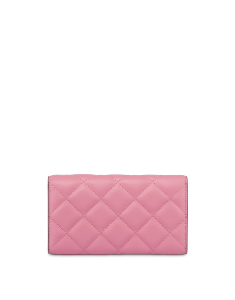 Wallet On Chain quilted wallet NUDE