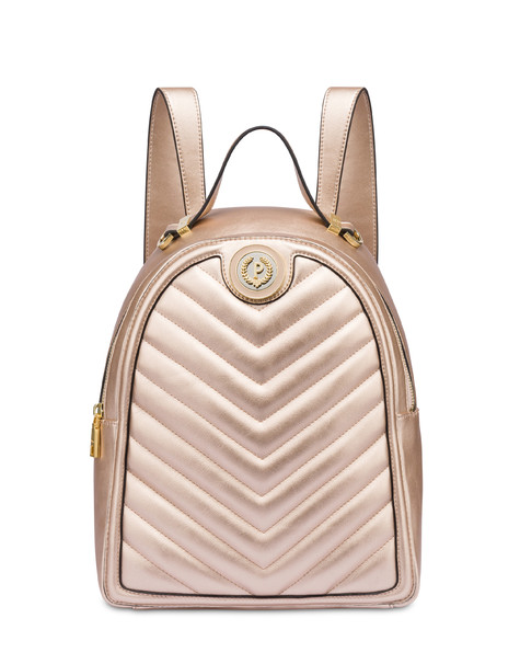 Sunbeam matelassé backpack ROSE GOLD