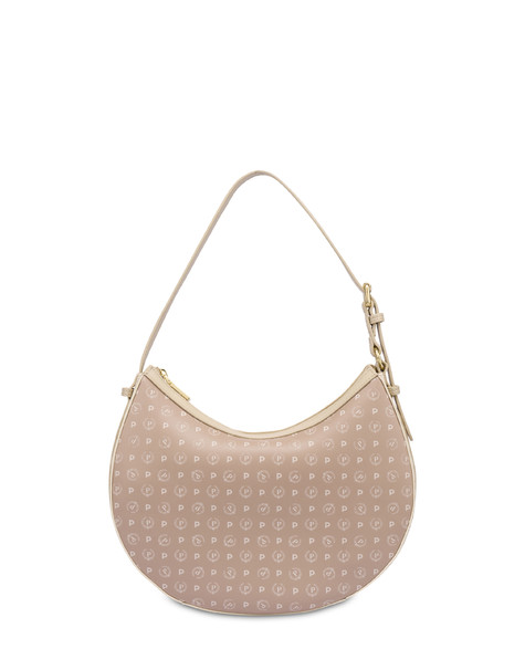 Heritage Soft Touch PVC hobo bag IVORY/BEIGE/ICE