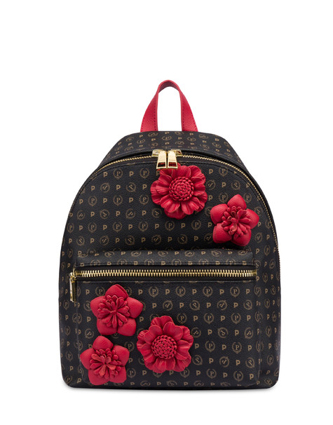 Heritage Flowers Backpack Black/red