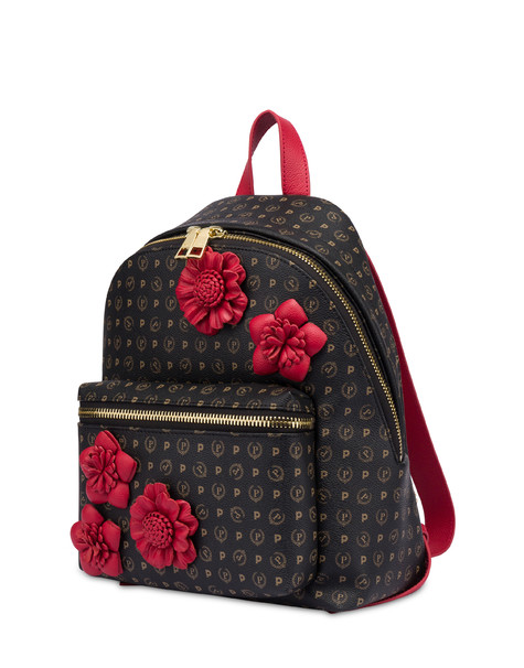 Heritage Flowers Backpack Black/red