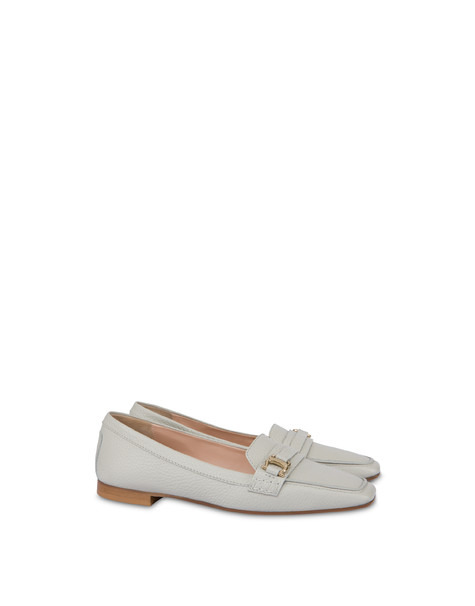 Uptown Calfskin Loafers Plaster