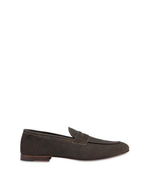 Flexy suede loafers GRAPHITE