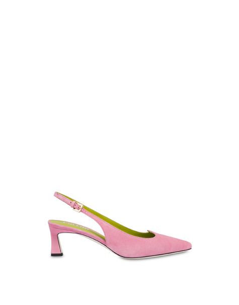 Wave suede slingbacks PEONY