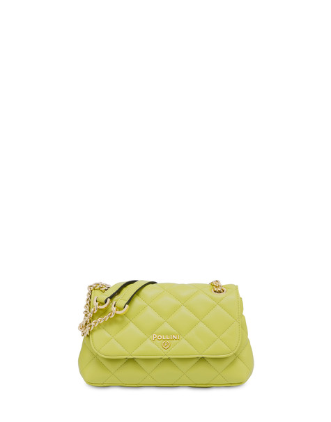 Waltzer Night small matelassé quilted bag LIME