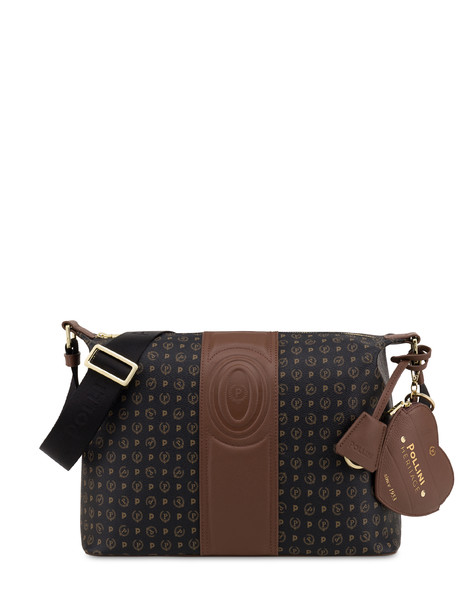 Borsa A Spalla Heritage 70 Nero/marrone.