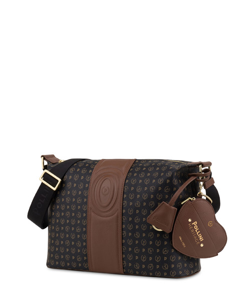 Borsa A Spalla Heritage 70 Nero/marrone.