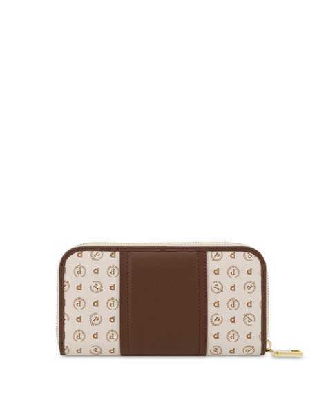 Heritage 70th Anniversary Zip Around Wallet Ivory/brown