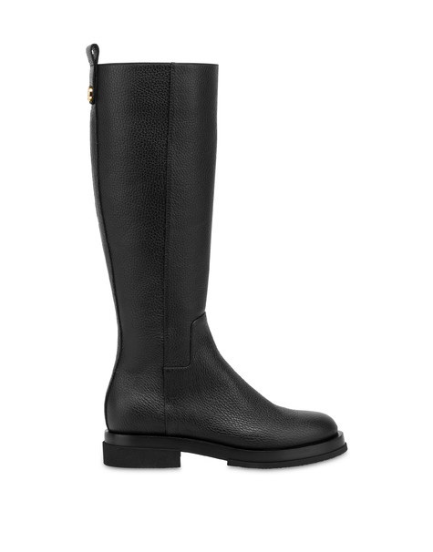 Austin Knee high Boots Made From Calf Leather Pollini