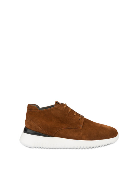 Norfolk Desert Boots In Split-breasted Leather Hide