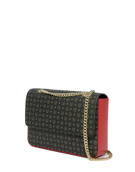 Borsa A Spalla Black/laky Red