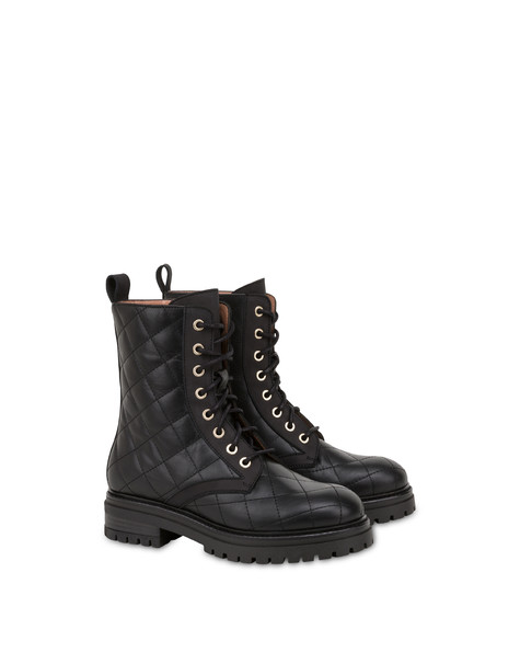 Combat Boot Heritage Logo Classic Black black Pollini
