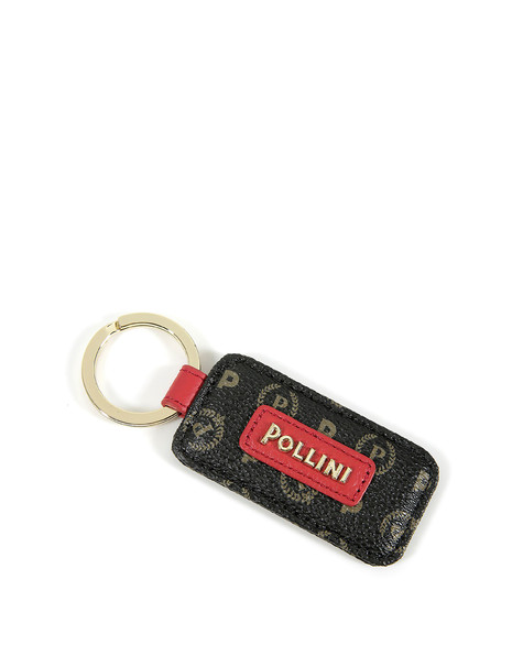 Portachiavi con logo Heritage Logo Classic NERO/LACCA