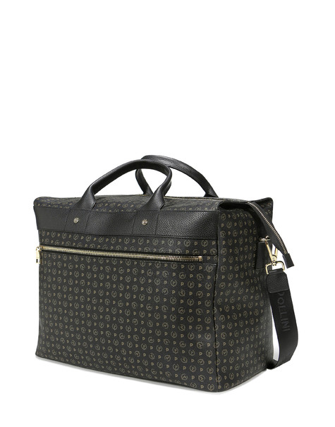 Borsone Heritage Logo Classic NERO/NERO