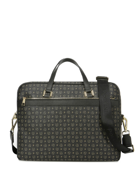 Borsa da viaggio Heritage Logo Classic NERO/NERO