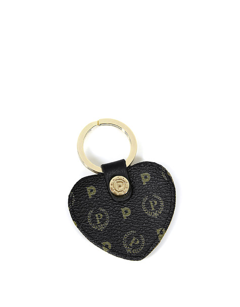 Portachiavi Cuore Heritage Logo Classic Nero/nero