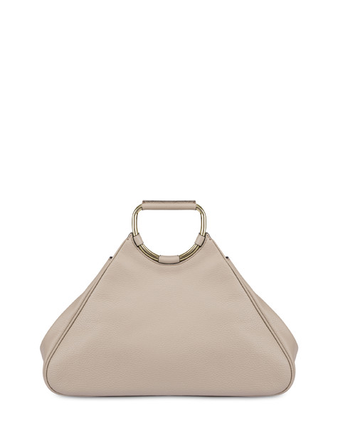 Armour Double-handle Calfskin Bag Taupe