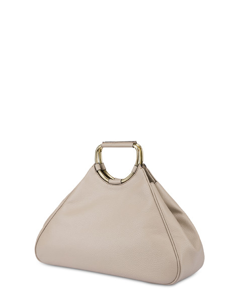 Armour Double-handle Calfskin Bag Taupe