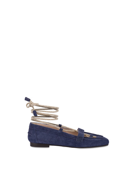 Malibu Suede Moccasins Royal
