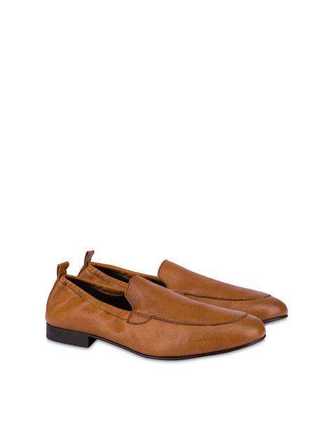 Flessible Goatskin Moccasins With Gathering Hide