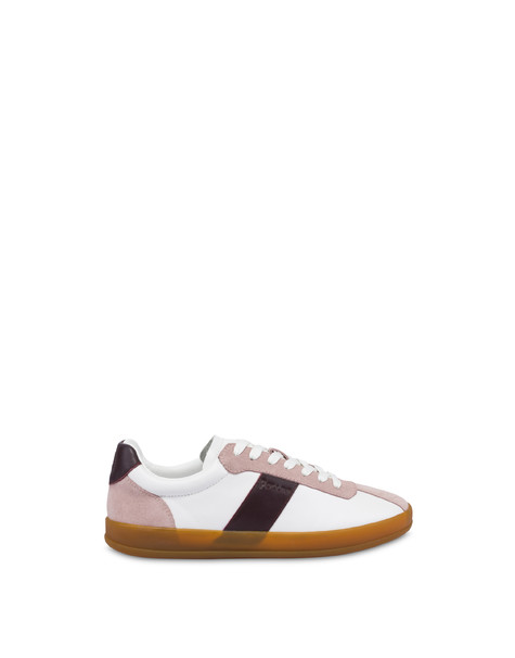 Sneaker Bianco/antico/amaranto