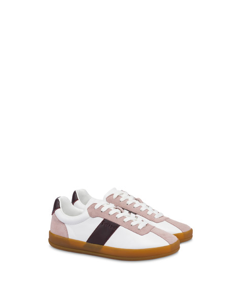 Sneaker Bianco/antico/amaranto