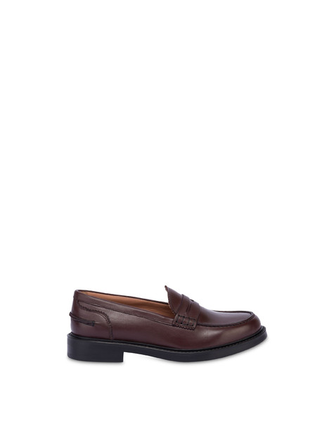 Cambridge Loafer In Calfskin Amaranth