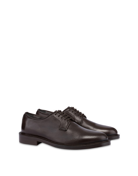 1920 Derby In Natural Goatskin Dark Brown