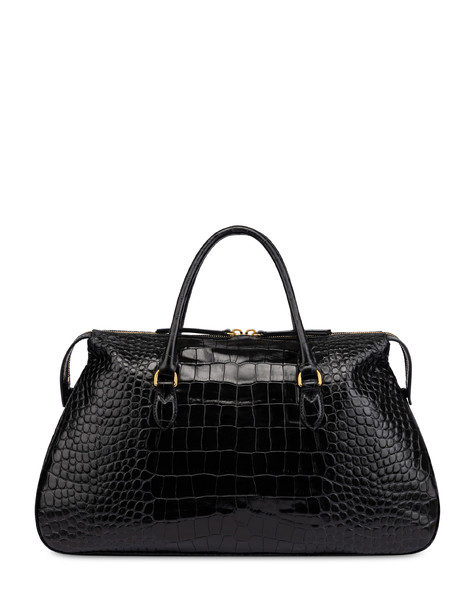 Double Handle Bag Marlene In Vitello Stampa Cocco 