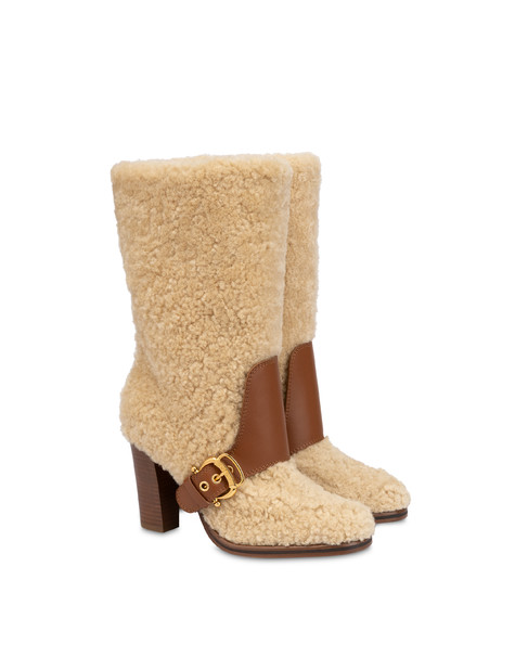 Stiefel Fence Aus Schaffell 