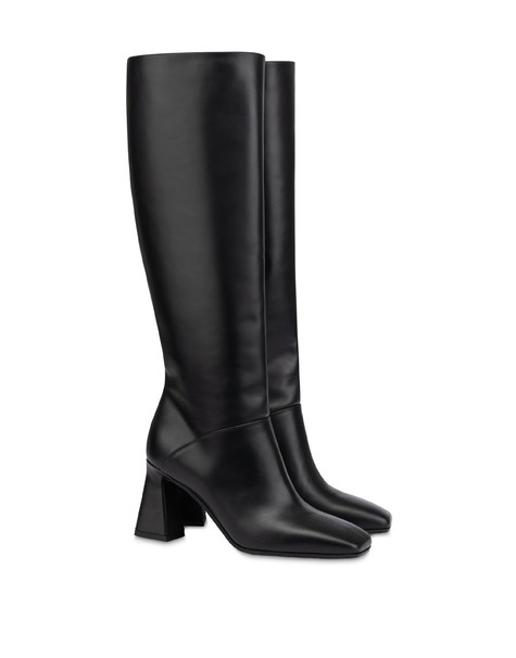 Stivale Nina In Vitello Nero