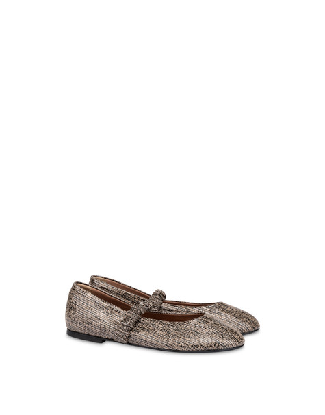 Ballerina Ballet In Camoscio Stone