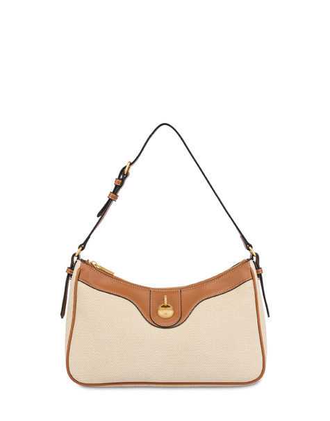 Borsa A Spalla Beige/ivory/hide
