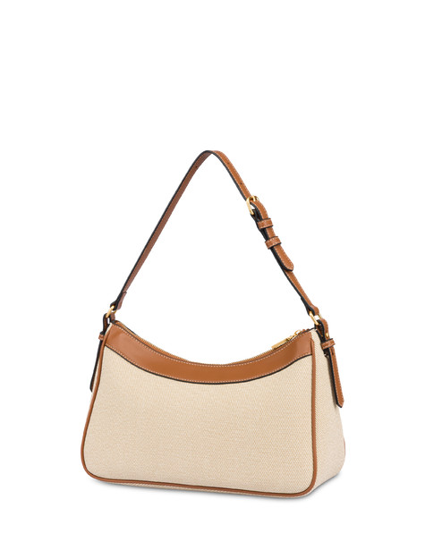 Borsa A Spalla Beige/ivory/hide