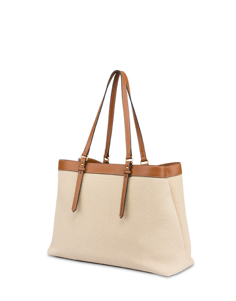 Borsa A Spalla Beige/ivory/hide