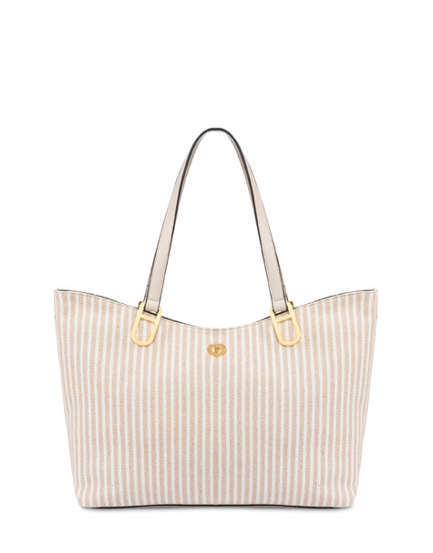 Borsa A Spalla Beige/ivory/beige/black