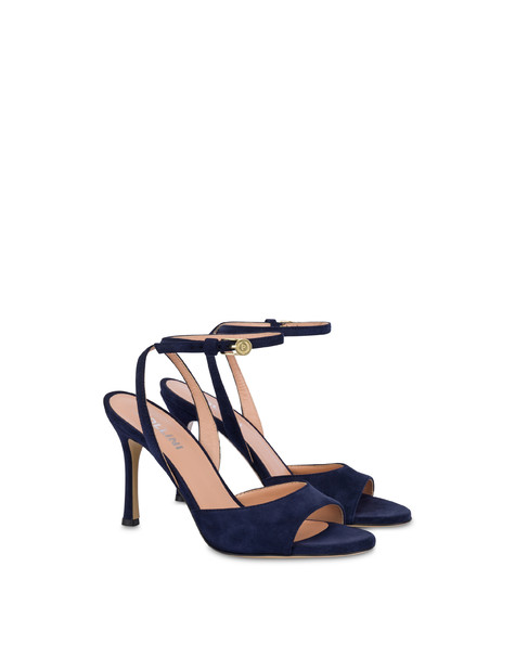 Sandalo Aria In Stampa Leopardo Blue