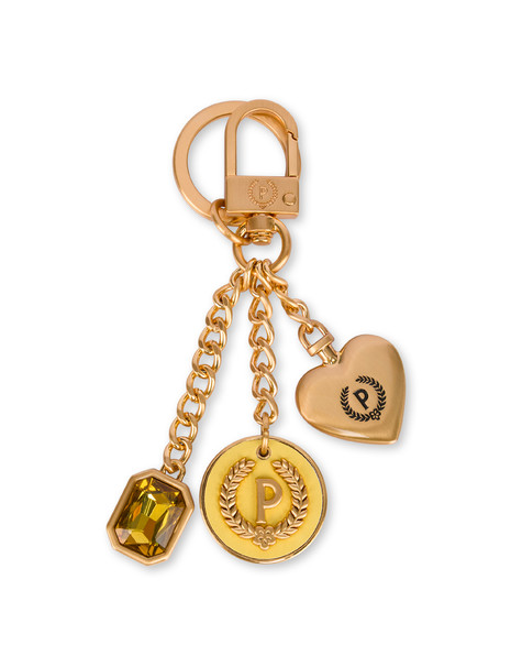 Portachiavi Con Charm Gioiello Oro/giallo