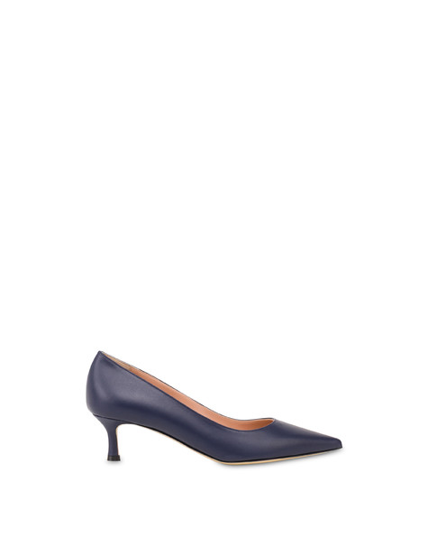 Aria Nappa Leather Pumps Blue
