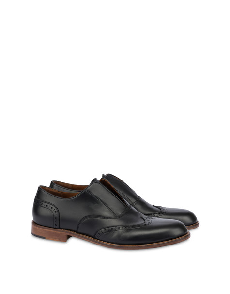 Oxford Slip On Flexy In Vitello Nero