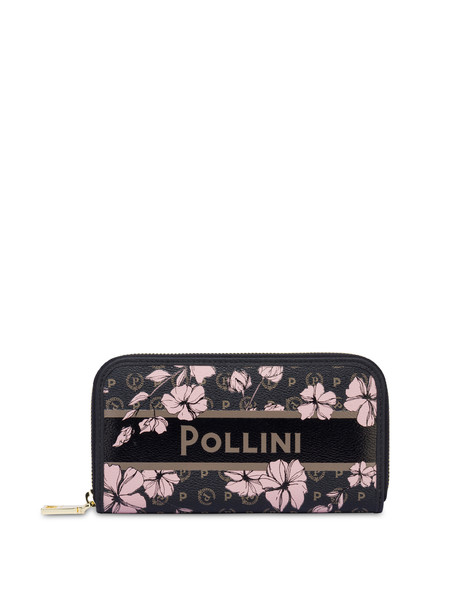 Heritage Marina Flower Zip Around Wallet 