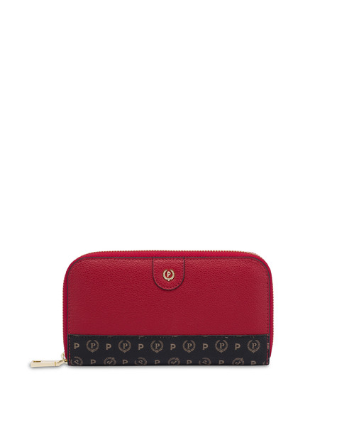 Portafoglio Zip Around Rosso/nero Portafoglio Zip Around Rosso/nero